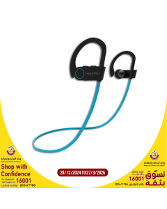Maestro Waterproof Ear set Aqua- Blue