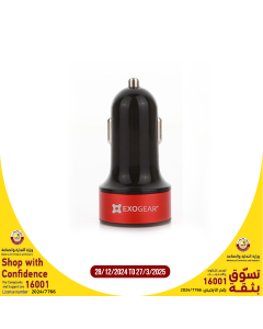 EXOGEAR 2 Port Car Charger